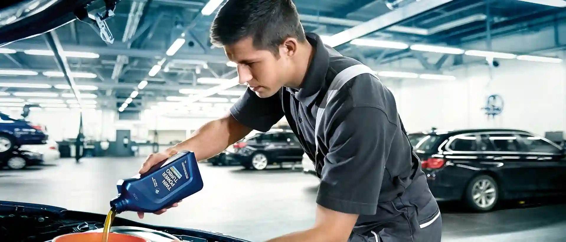 Замена масла BMW